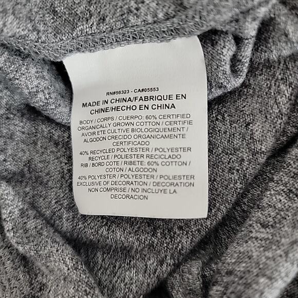 Nike Gray Joggers Sweatpants Small Soft Fleece Tapered Cuffed Logo Pants - Picture 5 of 5